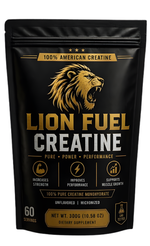 Lion Fuel Creatine — front view