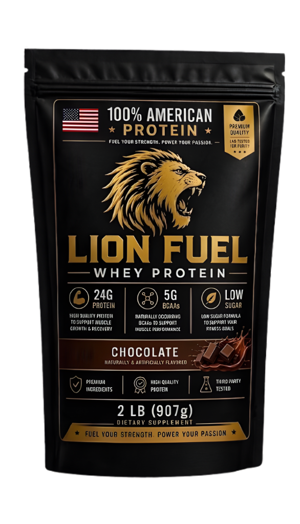 Lion Fuel Whey Protein — front view